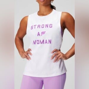 NWT Fabletics Women’s International Women’s Day Muscle Tank